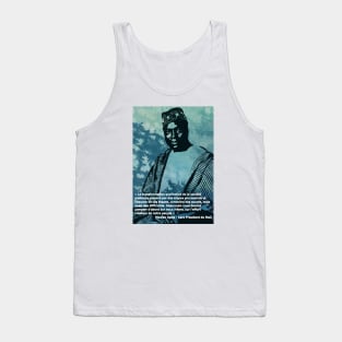 Président Modibo Keita - un héros africain - Citation Tank Top